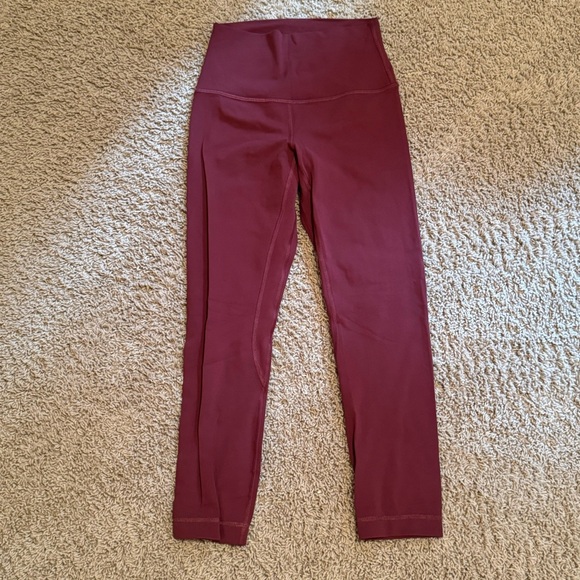 lululemon athletica Pants - lululemon Align Leggings—Red Merlot—22” inseam
